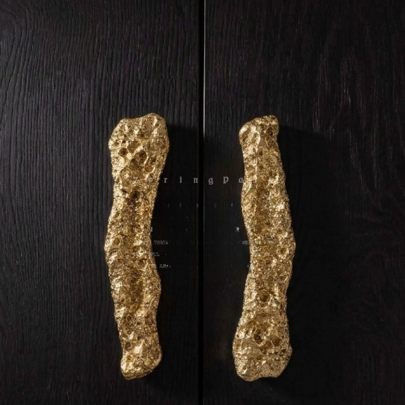 Unique Furniture Hardware Pulls - Puxador Decorativo de Latão e Alumínio