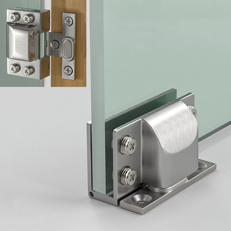 Furniture Hardware Display - Dobradiças de vidro não perfuradas, de