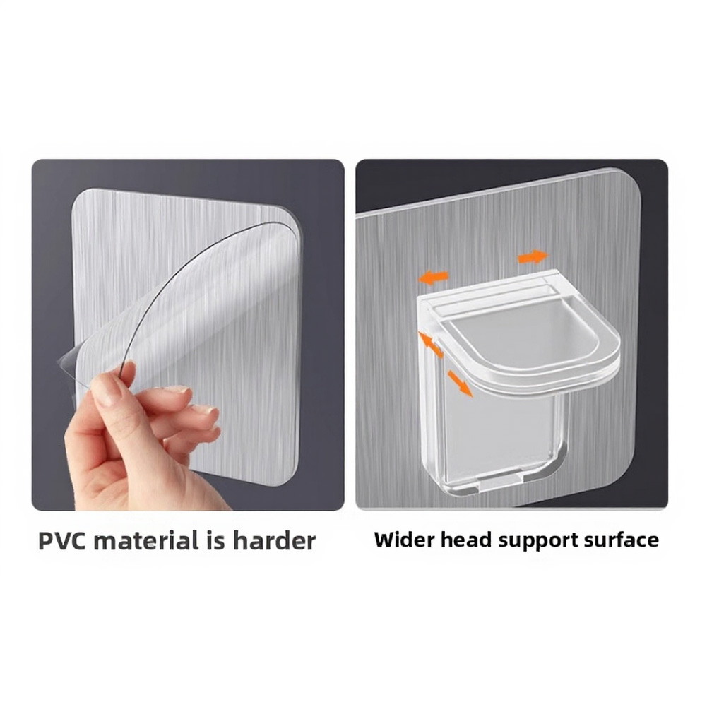 Shelf Peg Support - Pinos de Plástico Transparentes para Suporte