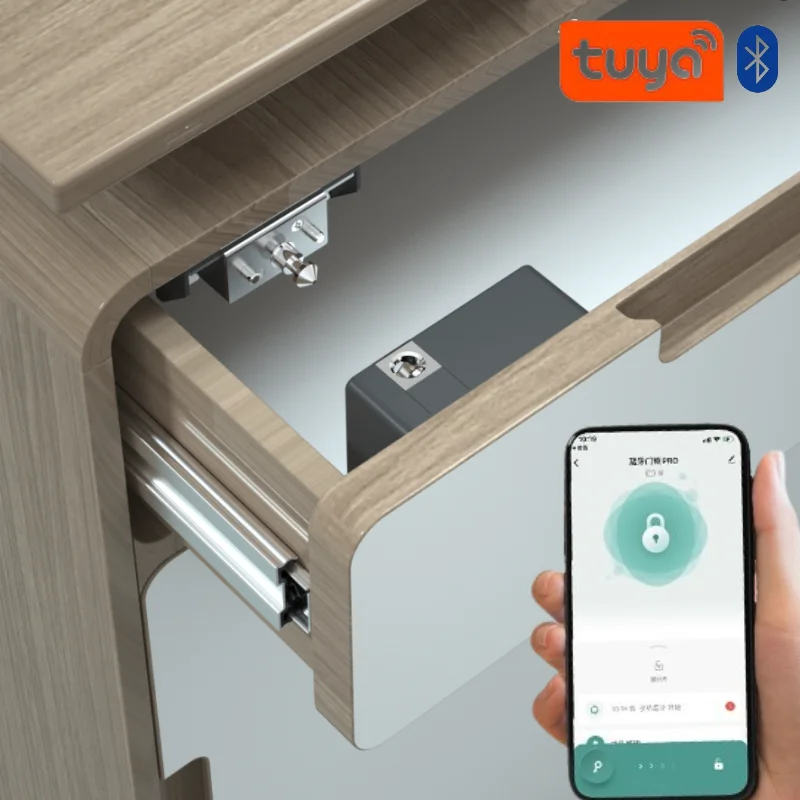 Furniture Hardware Manufacturers - Tuya fechadura inteligente para porta de