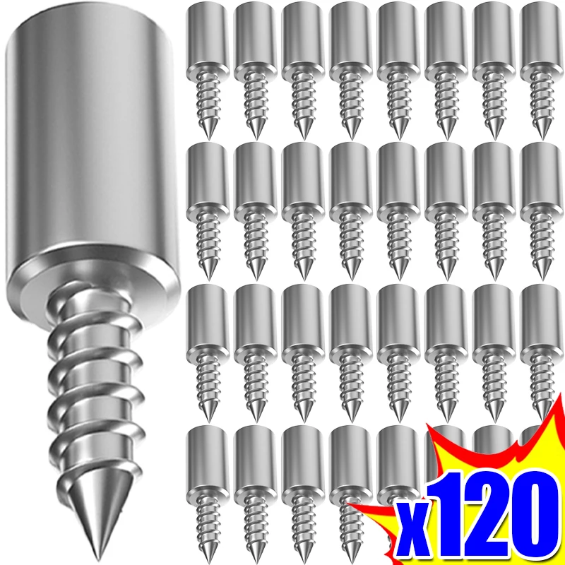 Shelf Peg Support - 120/10 Peças Parafusos Autoatarraxantes para Suporte