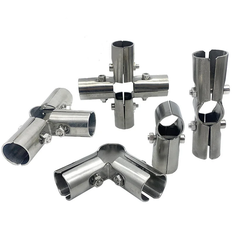 Furniture Hardware Display - Conector De Tubo De Aço Inoxidável