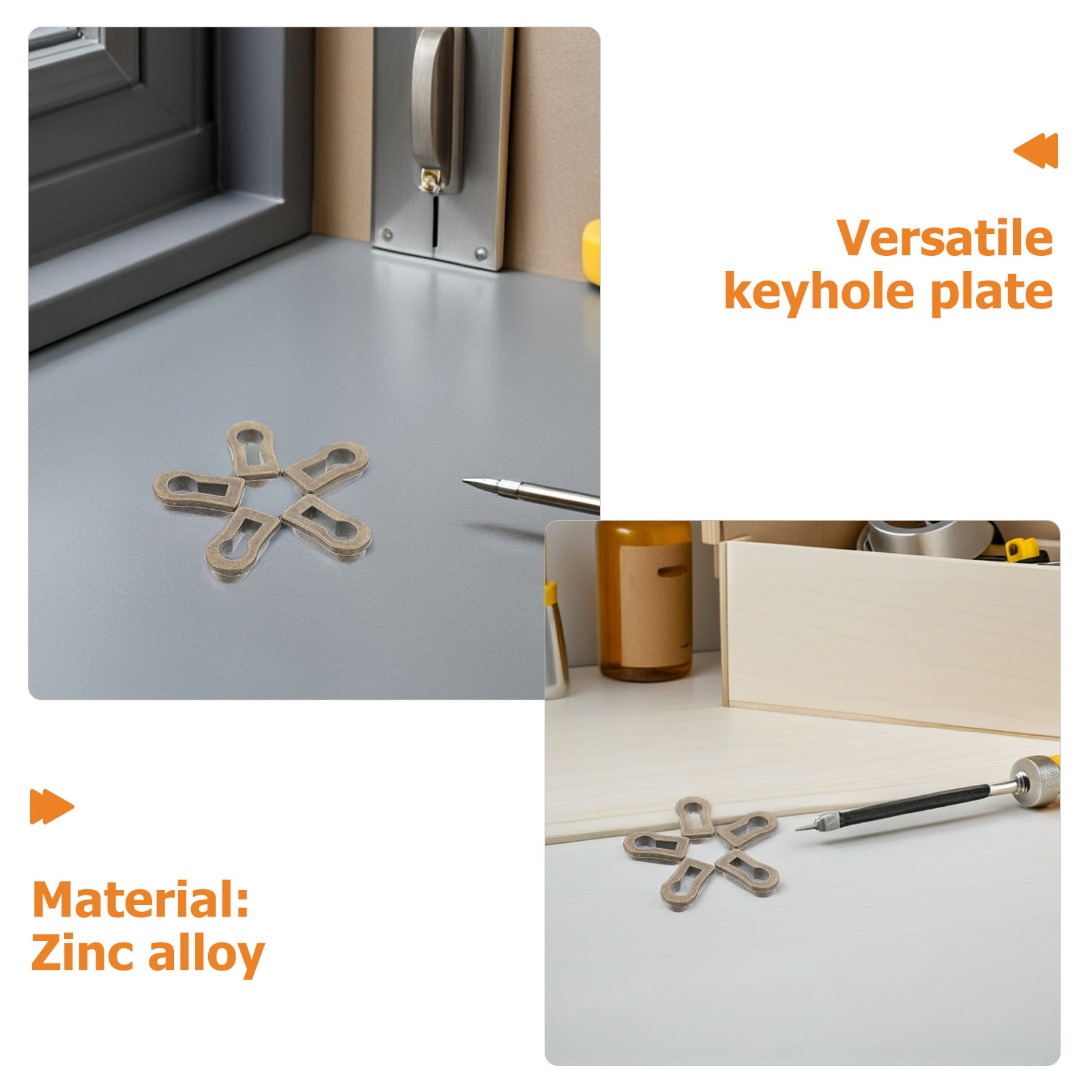 12 Peças de Placas Decorativas - Furniture Hardware Manufacturers avaliação e preço