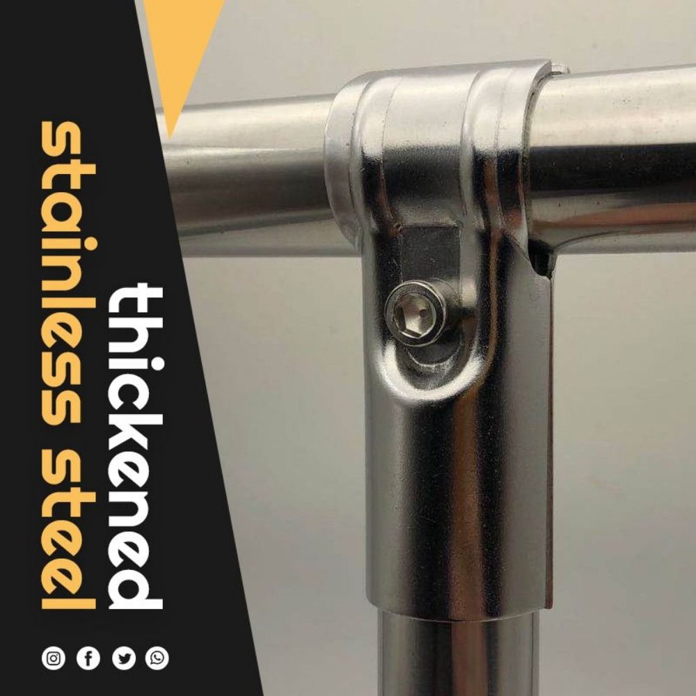 1 Peça Conector de Tubo de Aço - Furniture Hardware Display avaliação e preço