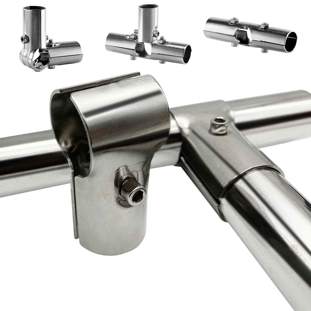 1 Peça Conector de Tubo de Aço - Furniture Hardware Display avaliação e preço