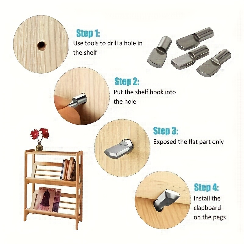 20/50 pinos de prateleira dos  - Shelf Peg Support avaliação e preço