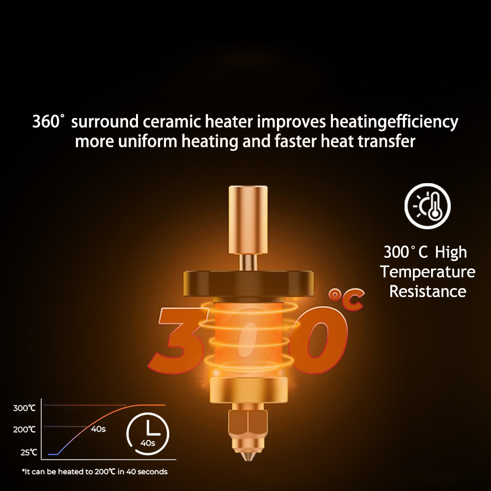 Hotend para ender 3 v3 ke kit  - Creality Printer K1 avaliação e preço