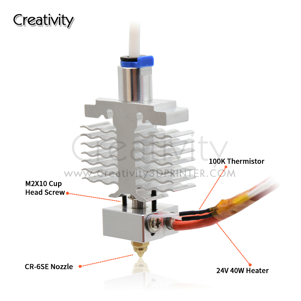 Kit extrusora hotend para ende - Creality Printer K1 avaliação e preço