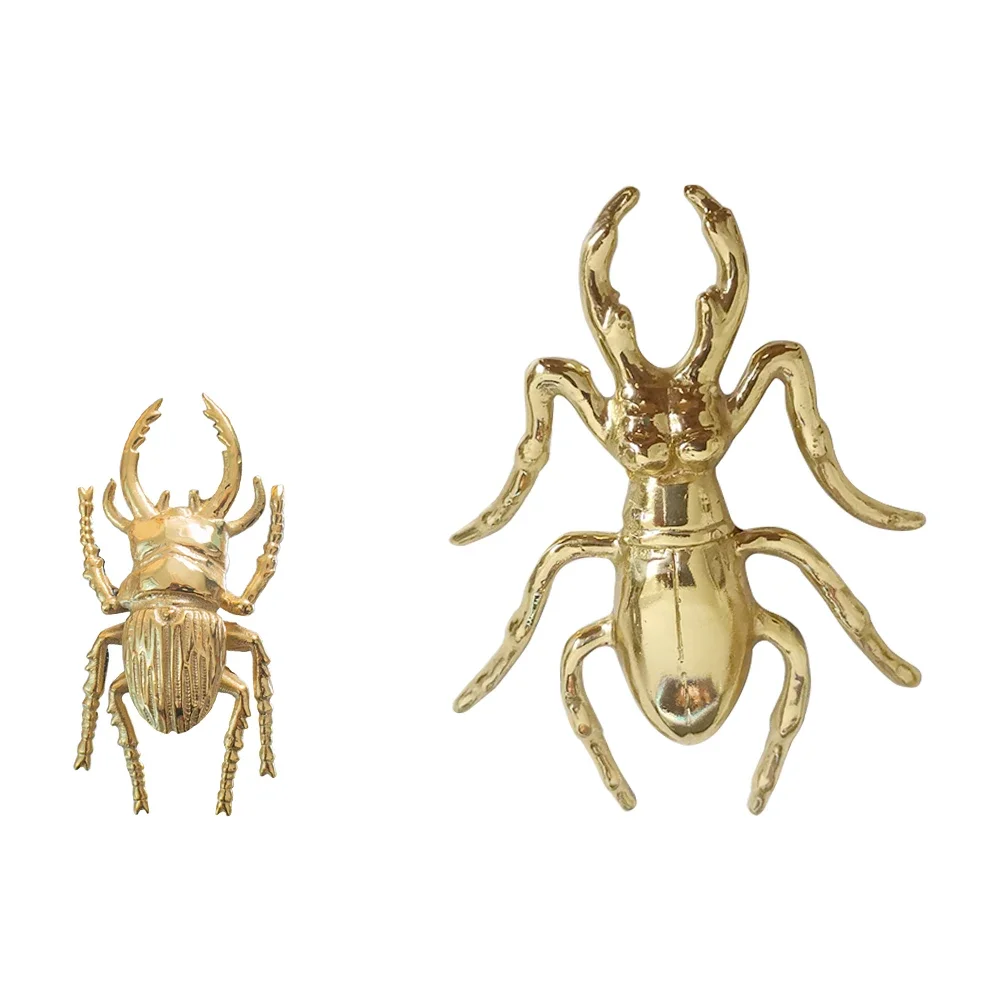 Gaveta de besouro de latão pux - Unique Furniture Hardware Pulls avaliação e preço