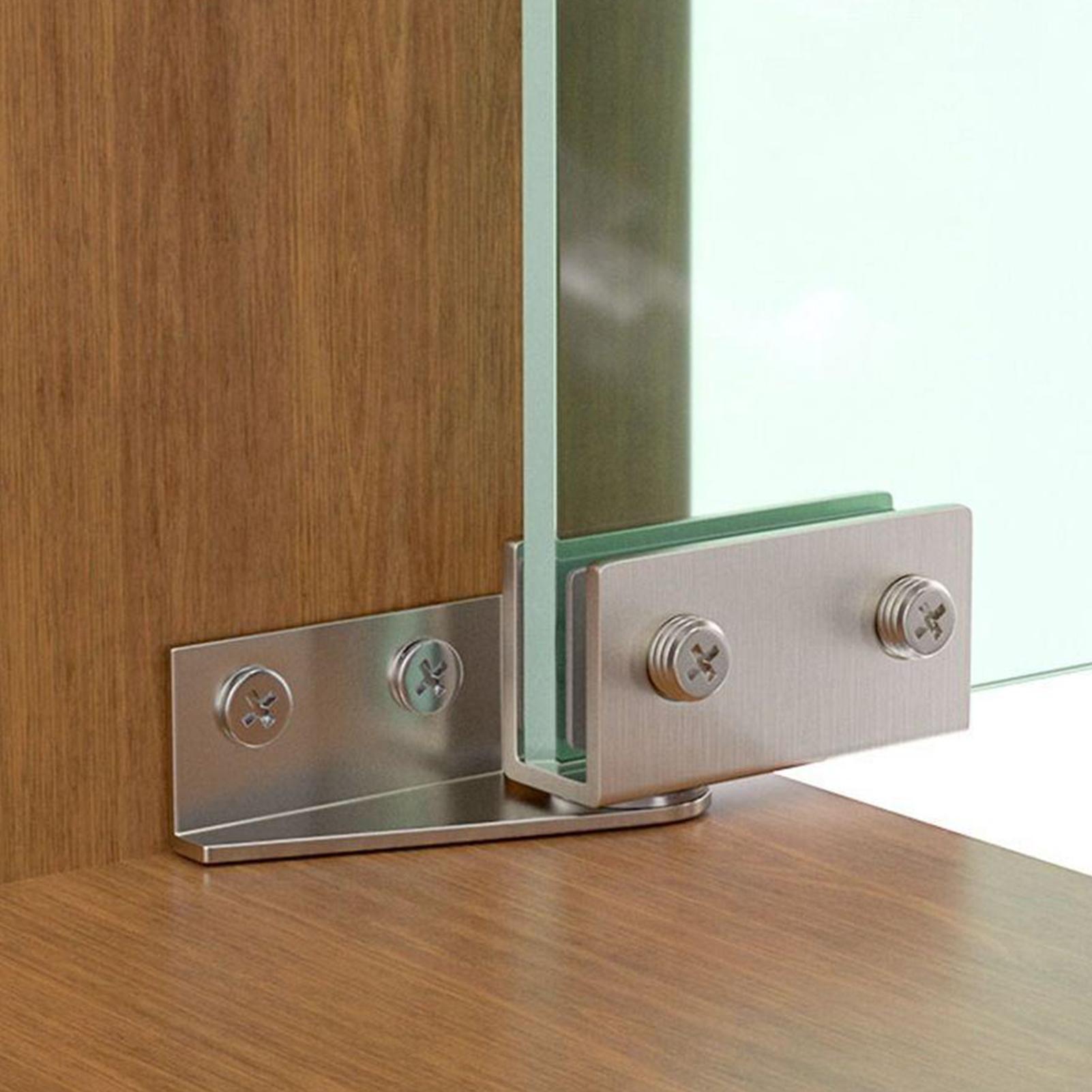 Dobradiças de porta de vidro n - Furniture Hardware Display avaliação e preço