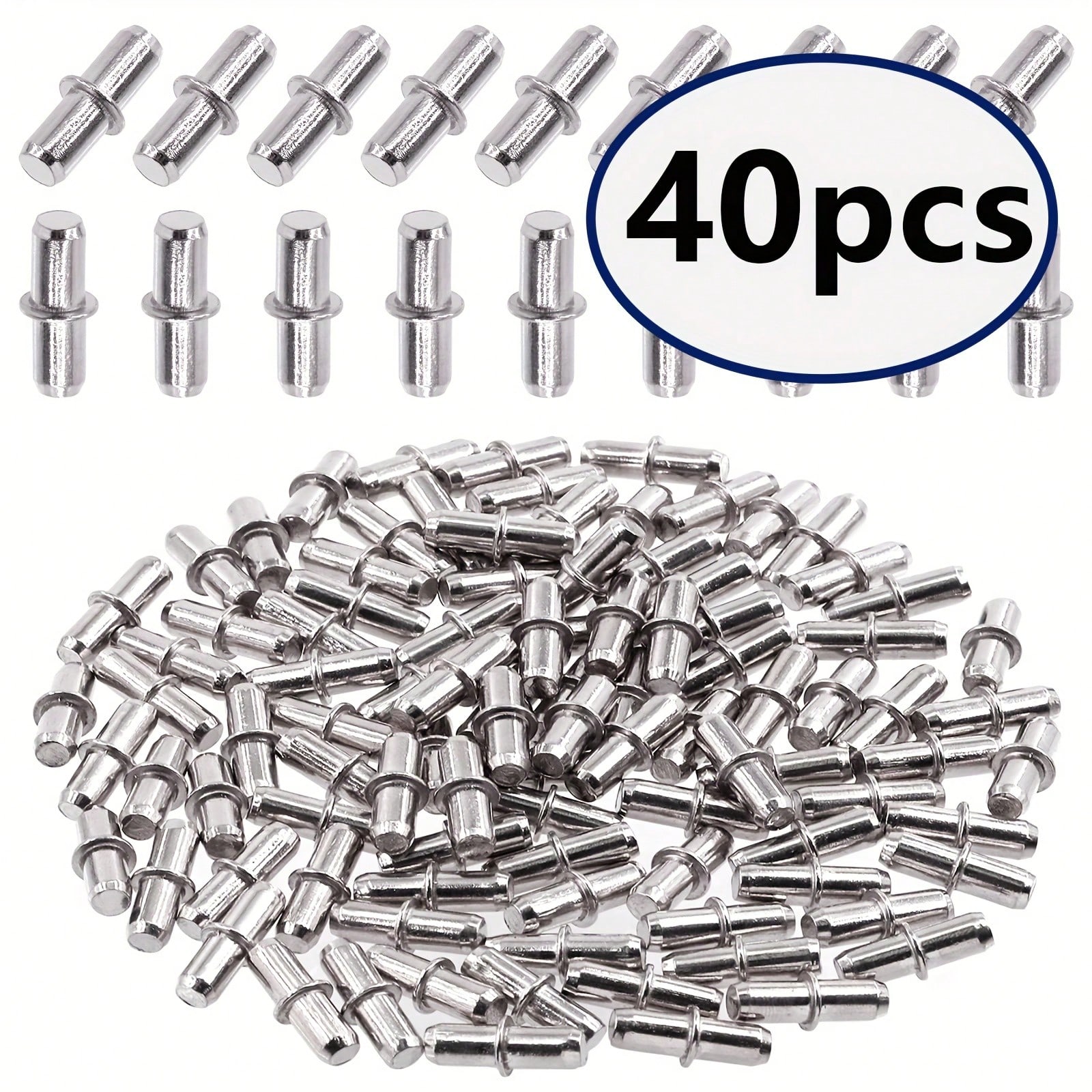 40 peças pinos de prateleira p - Shelf Peg Support avaliação e preço