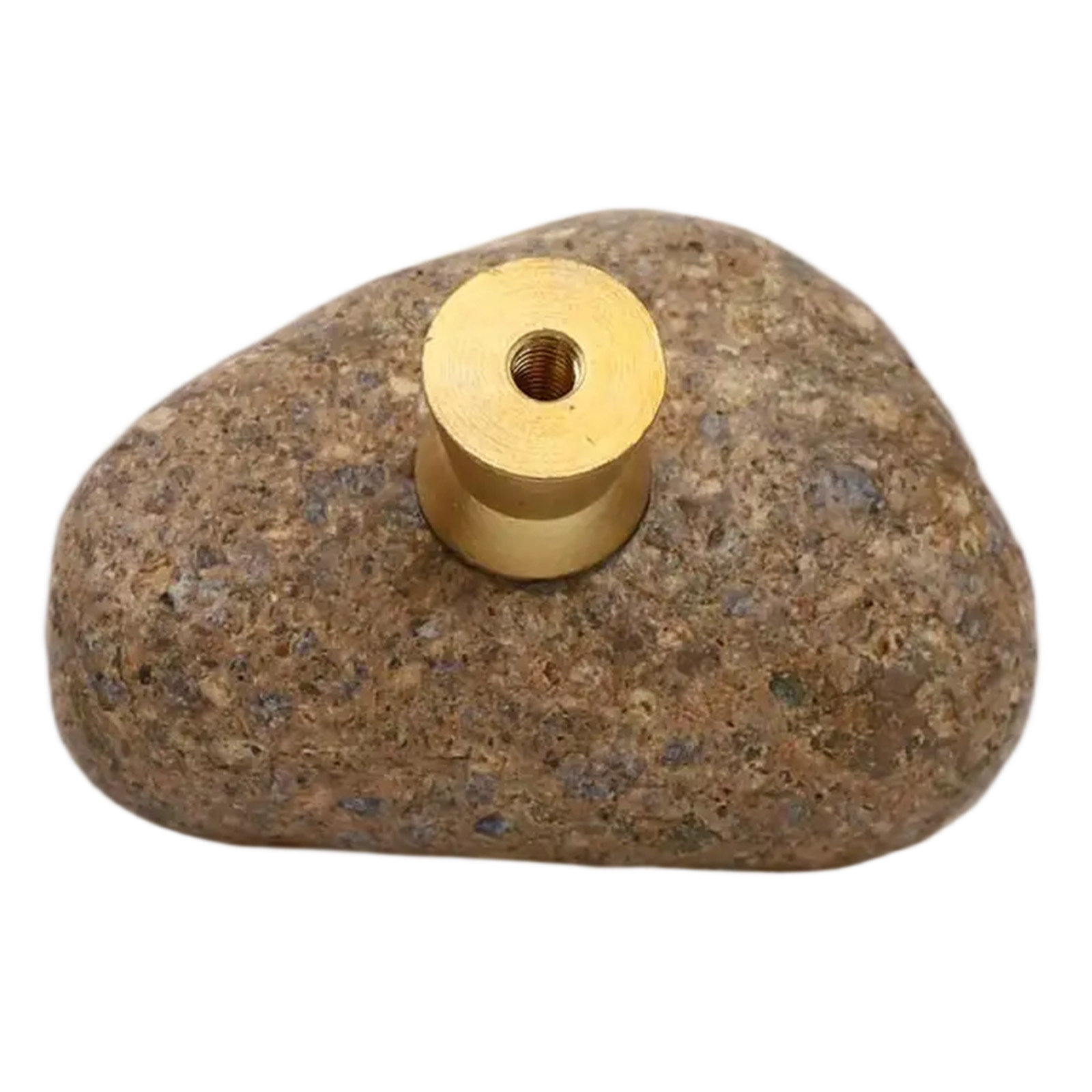 2 pçs único criativo pedra nat - Unique Furniture Hardware Pulls avaliação e preço