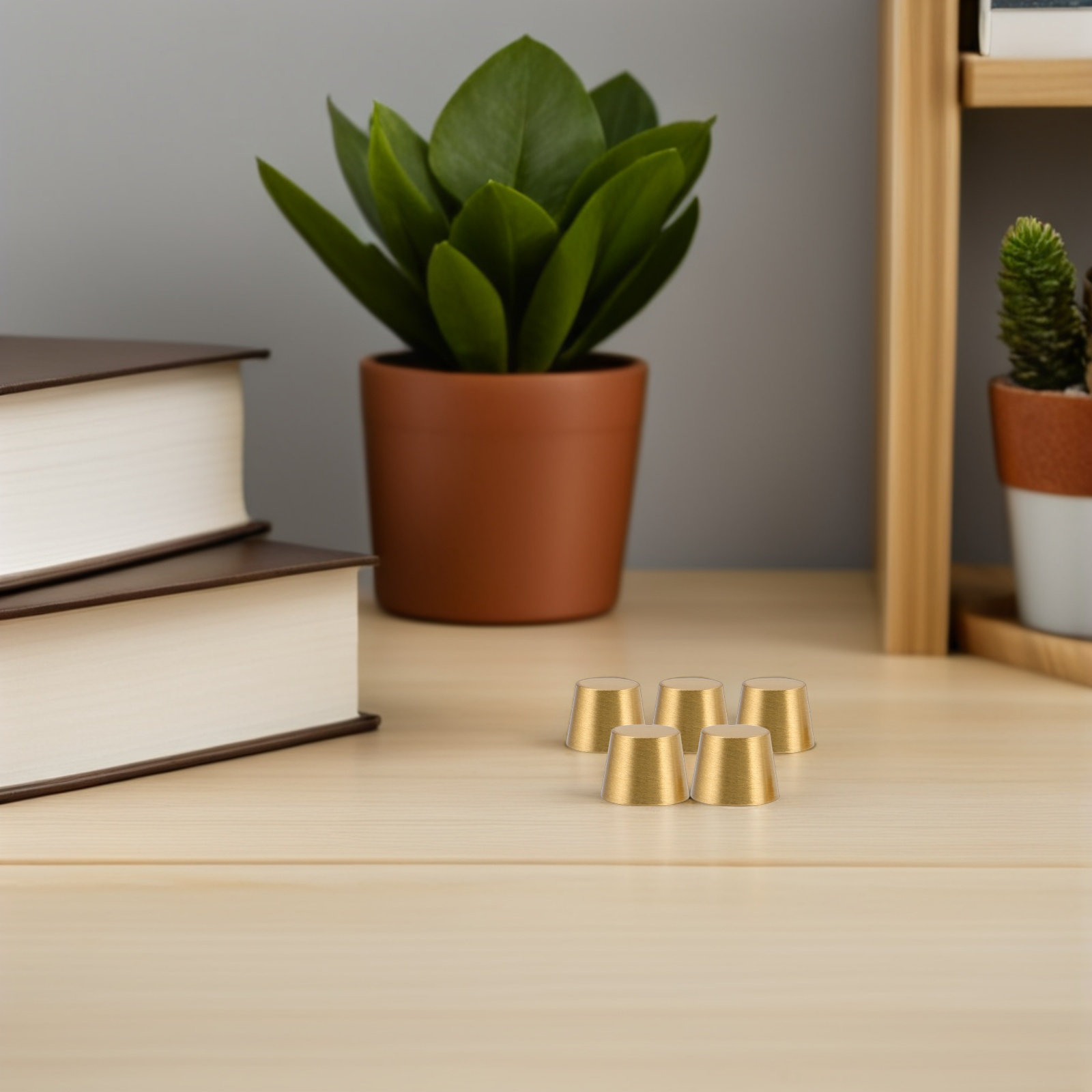 8 Peças de Pés Cónicos Estávei - Furniture Hardware Display avaliação e preço