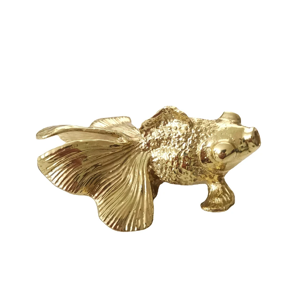 1pc botão de peixe dourado lat - Unique Furniture Hardware Pulls avaliação e preço