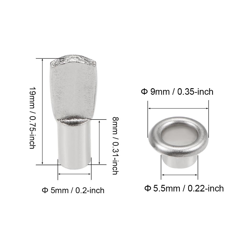 Uxcell-Suporte de prateleira n - Shelf Peg Support avaliação e preço